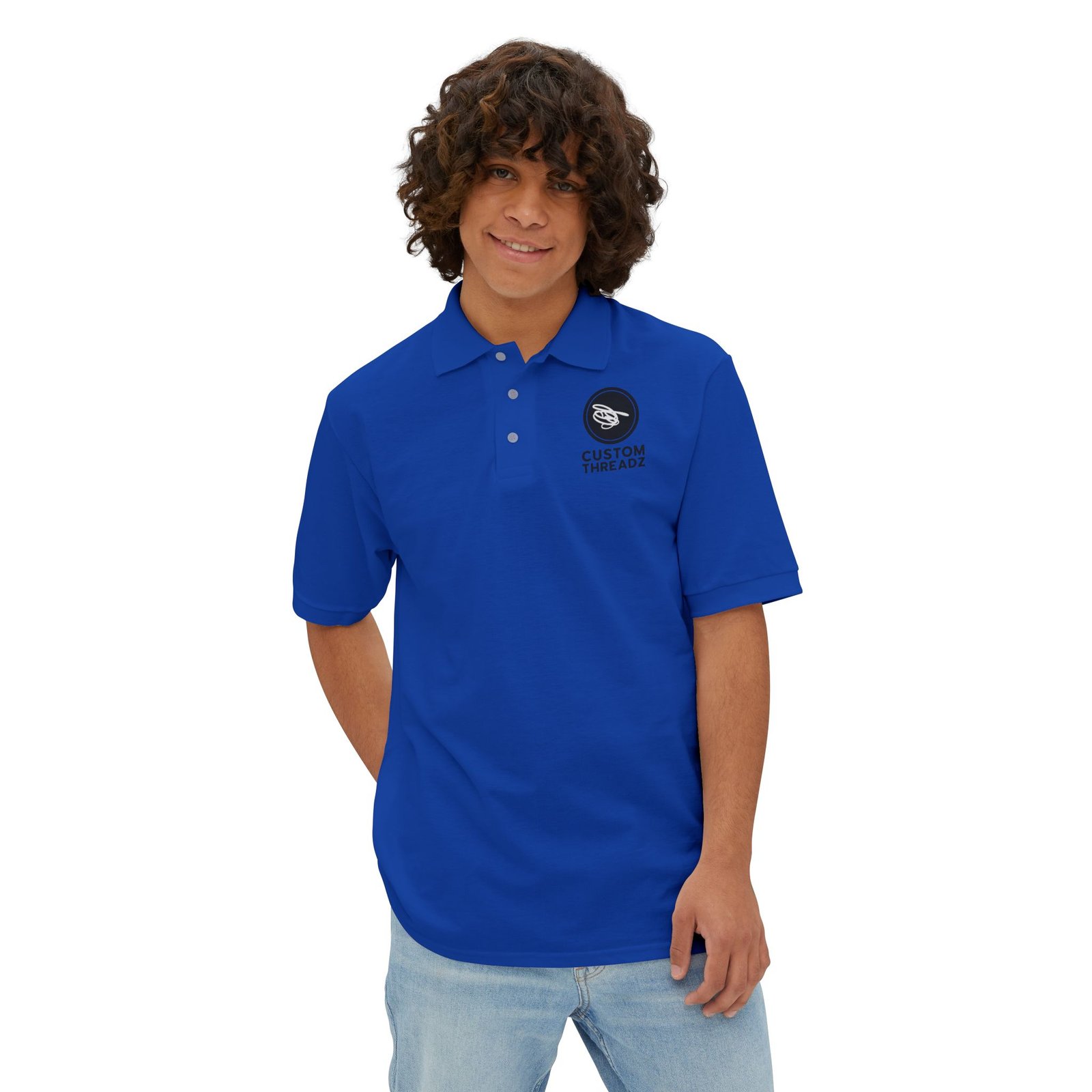 Custom Threadz Men's High Quality Cotton Polo Shirt - Image 11