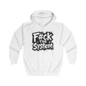F#ck the System Men's Zip Hoodie
