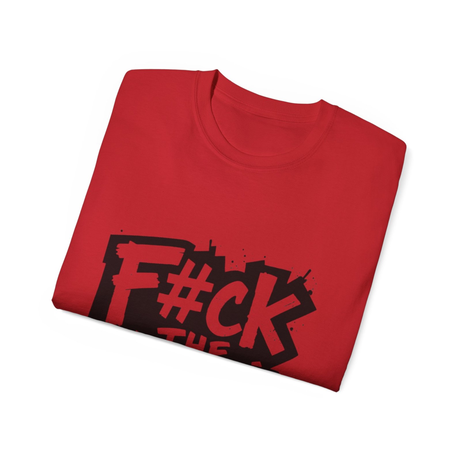 F#ck the System Men's Cotton T-Shirt - Image 8
