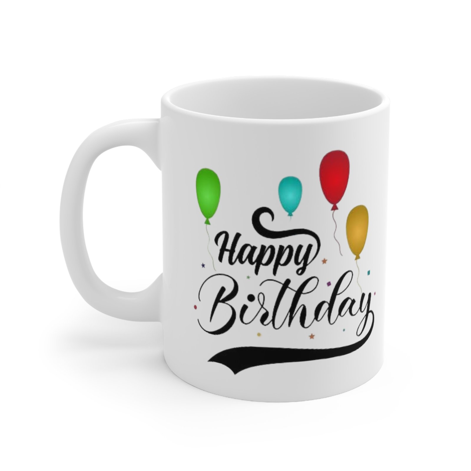 Happy Birthday Ceramic Mug - Image 3