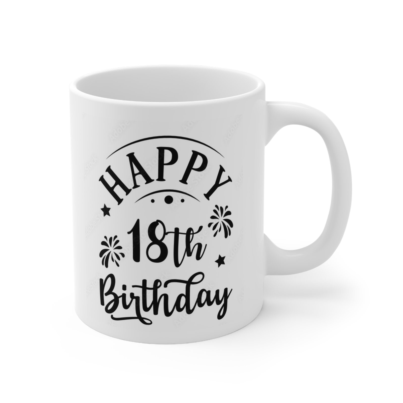 Happy 18th Birthday Ceramic Mug