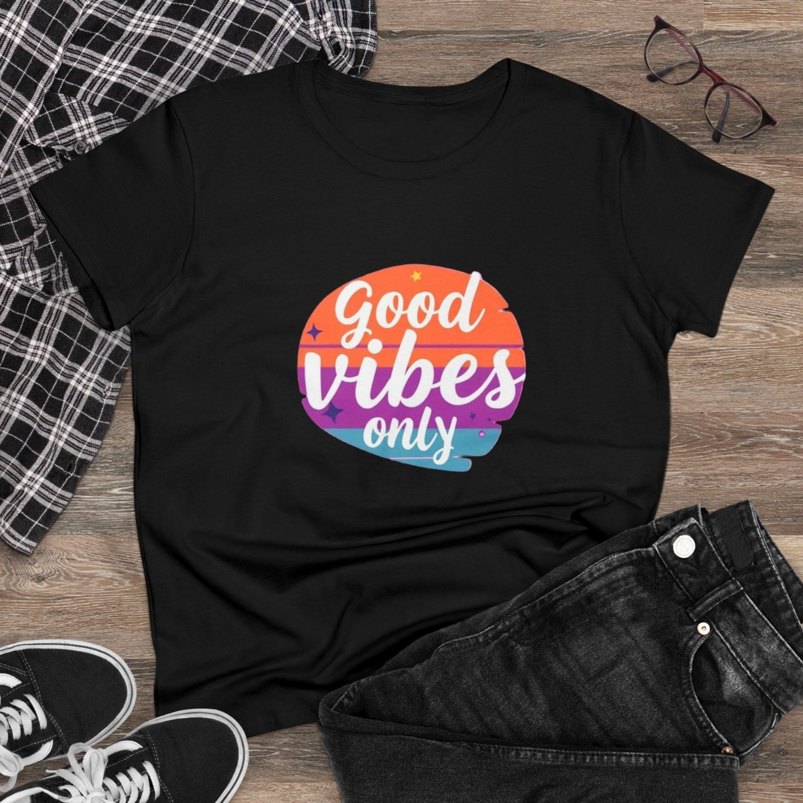 Good Vibes Women's Tee - Image 8