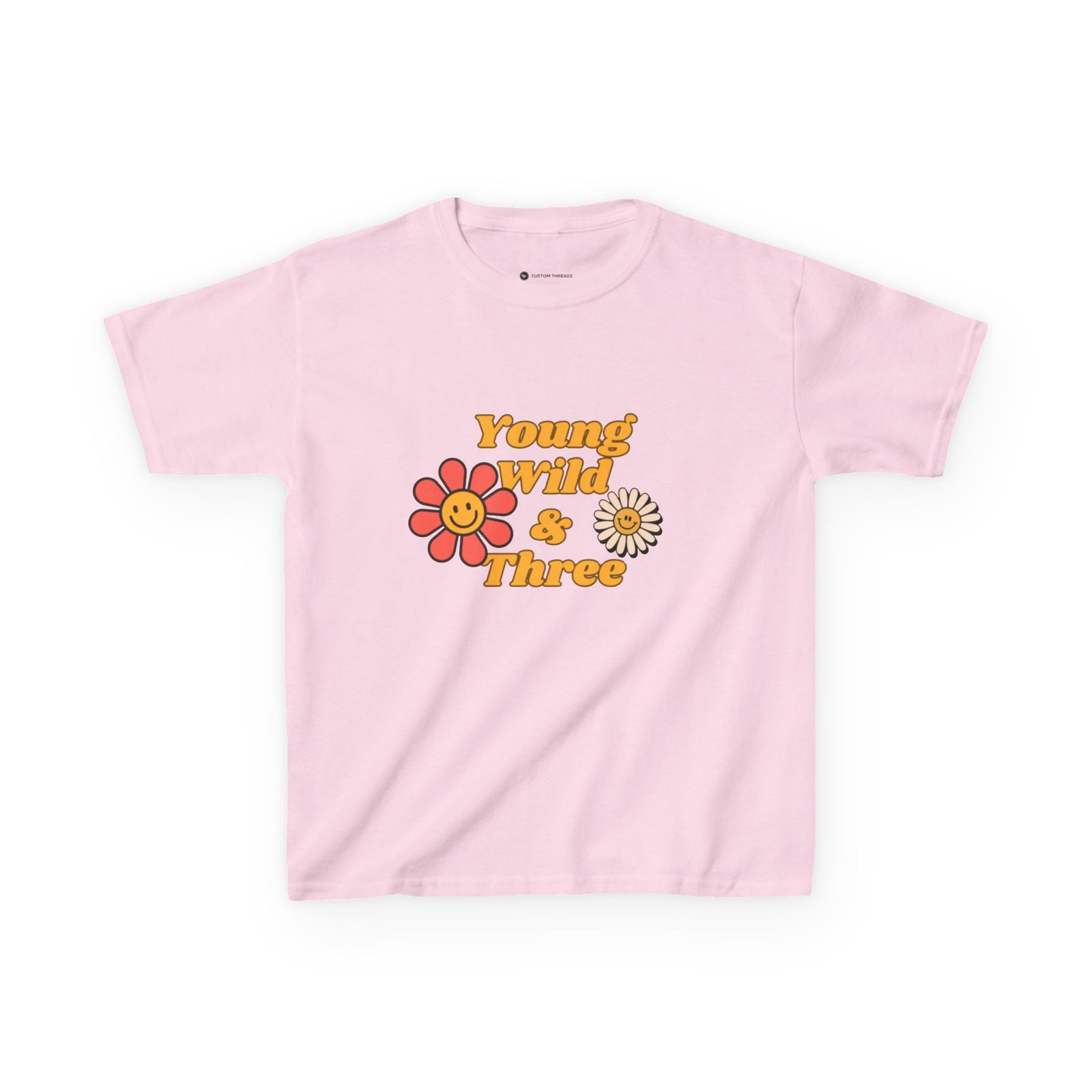 Young Wild & Three Children's Cotton T-Shirt - Image 17