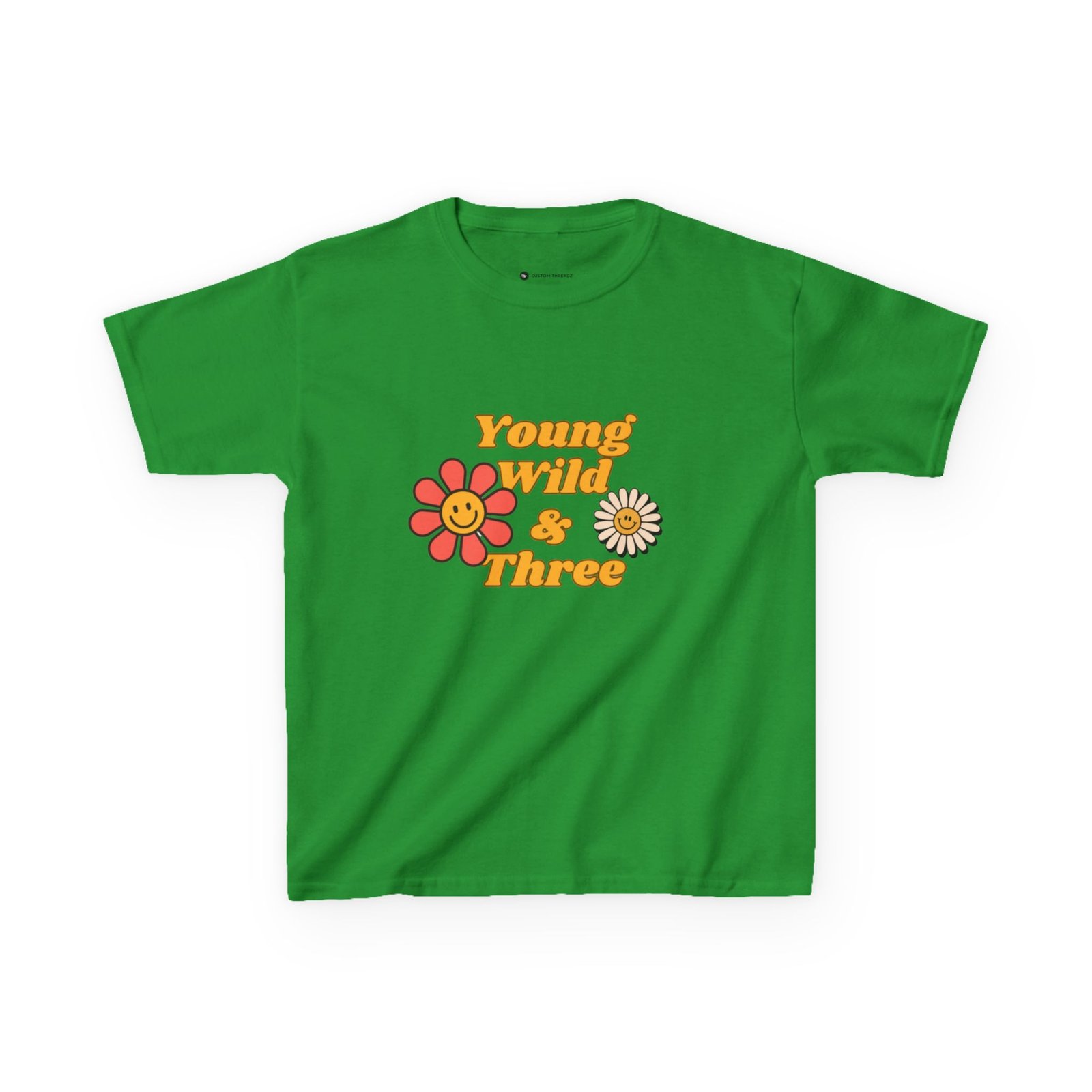 Young Wild & Three Children's Cotton T-Shirt - Image 9