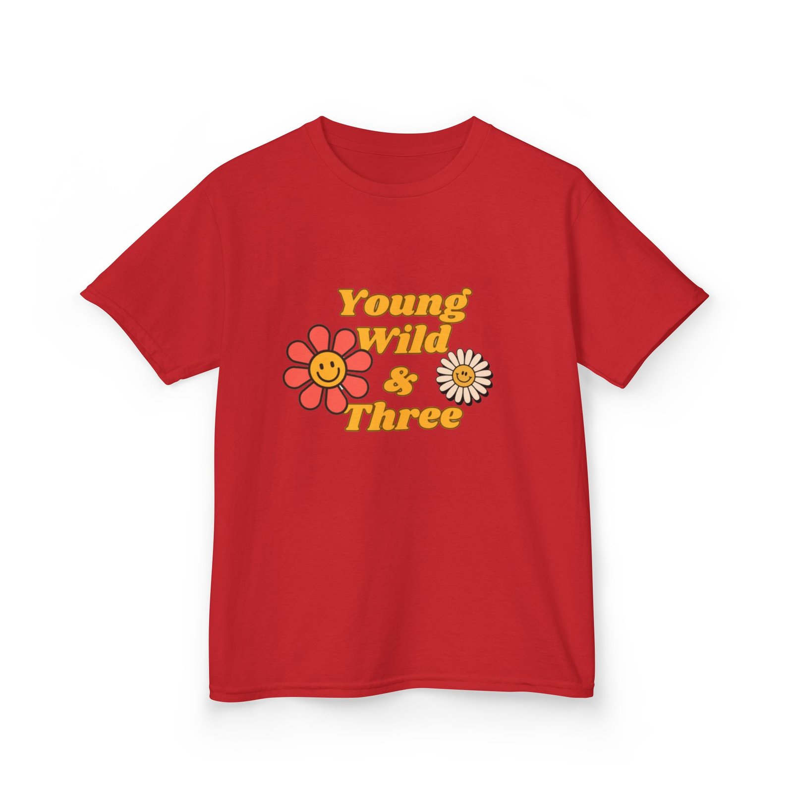 Young Wild & Three Children's Cotton T-Shirt - Image 27
