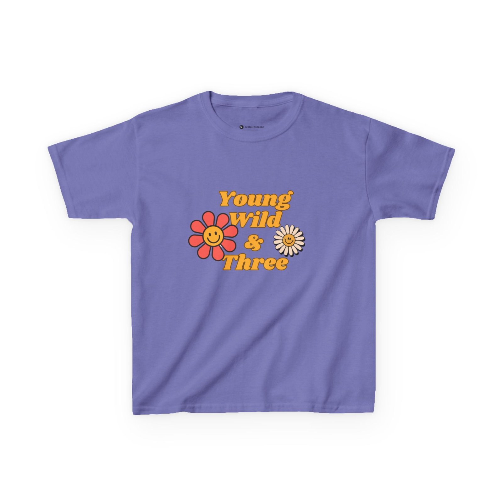 Young Wild & Three Children's Cotton T-Shirt - Image 13