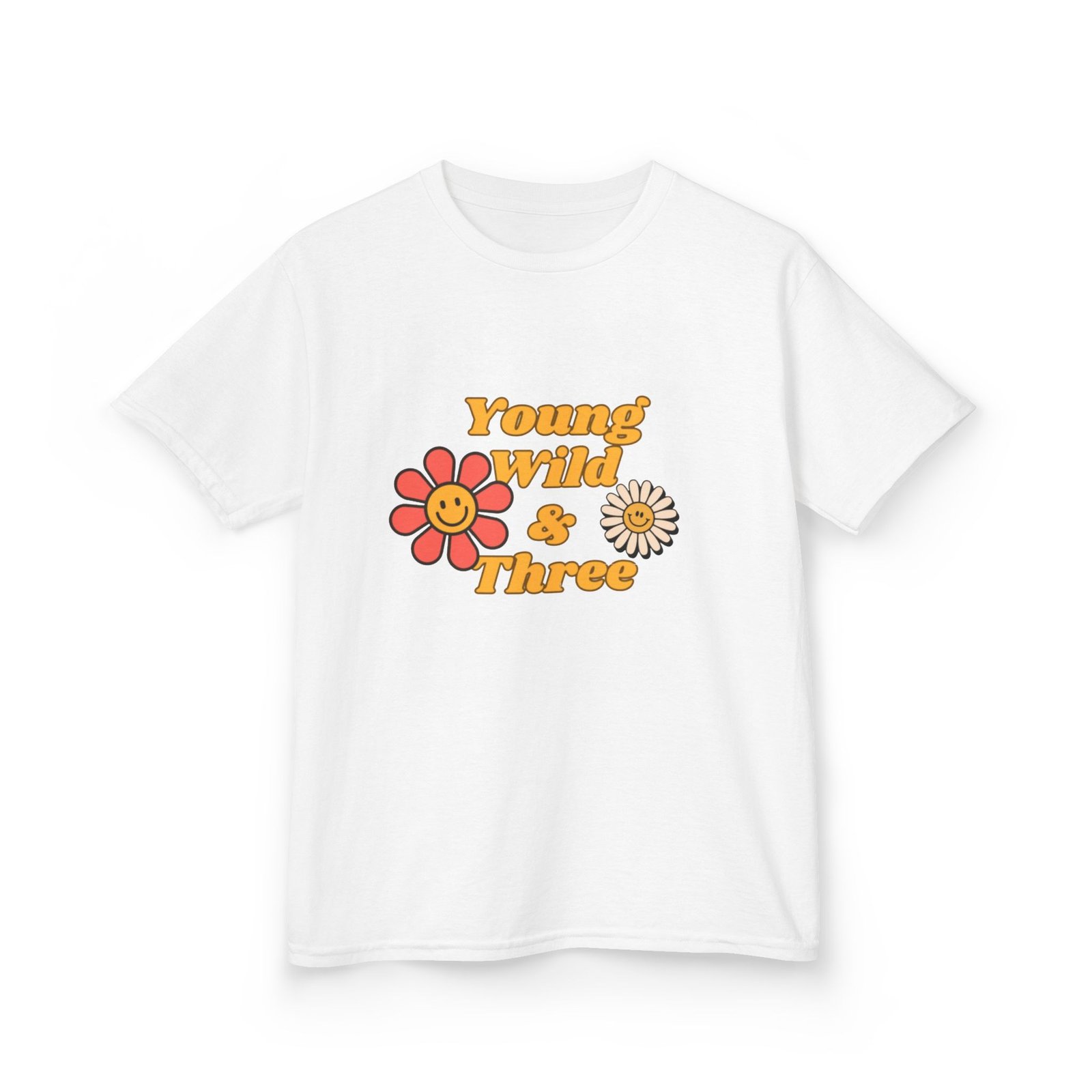Young Wild & Three Children's Cotton T-Shirt - Image 3