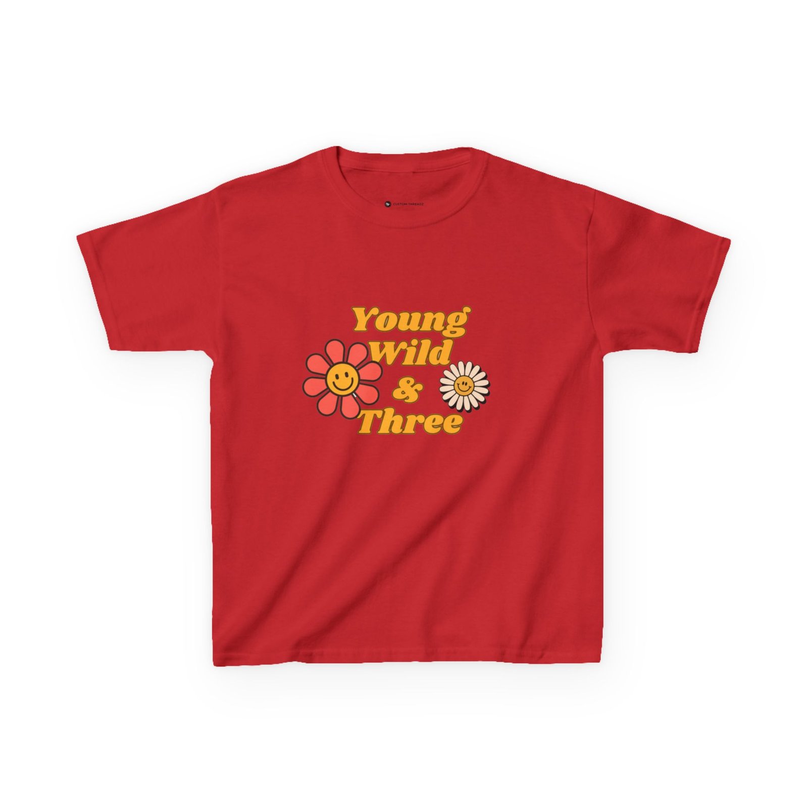 Young Wild & Three Children's Cotton T-Shirt - Image 25